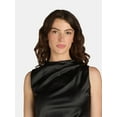 thumbnail image 2 of Nine.Eight Women’s Drape Front Sleeveless Jumpsuit, Sizes 2-18, 2 of 5