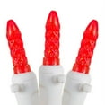 thumbnail image 3 of Novelty Lights Red M5 LED Icicle Lights on White Wire 150 Bulbs, 3 of 6