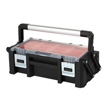 Portable Parts Storage Box Hardware Screws Tool Box Multi-Grid Tool Organizer Box Tool Box Arrangement Garage Storage