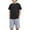Black, variant on Futezty Toddler Boys Clothes Summer Outfit Sets, Toddler Boys Girls Short Sleeve Summer Casual Dinosaur Prints Tops Holiday Shirts T Shirt Shorts Outfits
