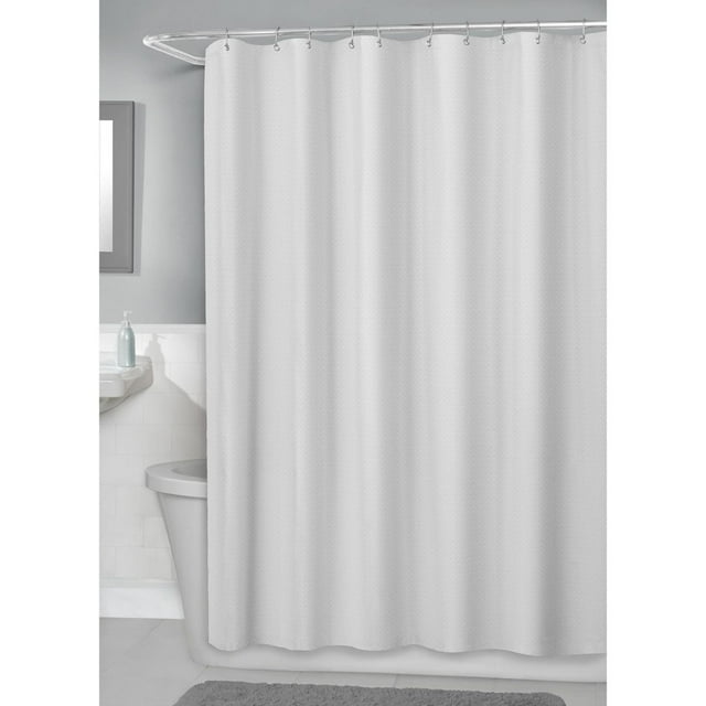 Hometrends Decorative Fabric Shower Curtain