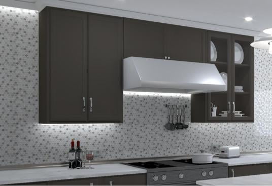 Polka Uno Gray 1-in. Vintage Penny Round Glass, Ceramic & Natural Stone Mosaic Wall and Floor Tile