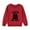 Red, variant on Odeerbi Kids Boys Girls Halloween Ghost Crewneck Sweatshirts Fall Winter Cotton Sweatshirt Kids Kids Cute Solid Color Halloween Long Sleeve Sweatshirts Top Kids Clothes Orange