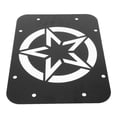 thumbnail image 2 of Cergrey Tailgate Delete Plate,Tailgate Vent Cover Delete Filler Plate Star Pattern Fits For JK JKU 07-17, 2 of 8