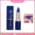 thumbnail image 2 of Color Changing Lipstick Magical Blue Lipstick Color Change Lipstick Moisturizing Non-stick Cup Waterproof Lip Gloss For Women, 2 of 5