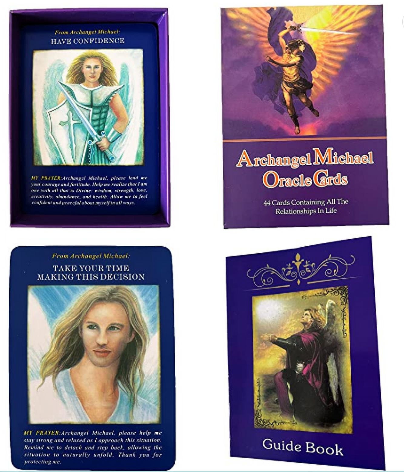 Angel Oracle Cards Deck – 100 Cards With Meanings For Beginners, Spiritual Guidance & Wisdom - View #3