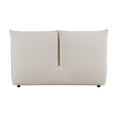 thumbnail image 4 of Inna Queen Platform Bed- Beige Chenille Fabric Upholstered Pillow Headboard, 4 of 6