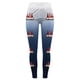 thumbnail image 3 of MKLEKYY Leggings para mujer Leggings para mujer Leggings de entrenamiento Pantalones con estampado navideño de bloques de color Leggings suaves y elásticos 2264, 3 of 4
