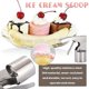 thumbnail image 4 of Ice Cream Scoop Stainless Steel, Big Volume Ice Cream Scoop With Spring-powered Trigger, Old Style Nostalgic Scoops Easy To Clean Banmo, 4 of 5