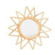 thumbnail image 1 of Espejo colgante de pared de ratán, decoración artística innovadora de ratán, espejo de maquillaje para baño, espejo de maquillaje de ratán retro, máxima comodidad Jadeshay A, 1 of 8
