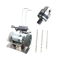 thumbnail image 4 of Mini Bench Grinder Pusher Arrancia resistente Benchtop Sander Bench Bench Herramienta de molienda para la mesa de encimera de trabajo de metal para el Estilo C, 4 of 8