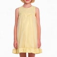thumbnail image 7 of NIPAXO Girls Dress Sleeveless Crewneck Tulle Mesh Overlay Flowy A-Line Casual Sundress for Kids, 7 of 7