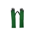 thumbnail image 2 of 2 Pack Claw Gloves, 17 Inch Long Halloween Gloves with Black Claws, Adult Halloween Party Accessories for Witch and Haunted House Events Green, 2 of 5