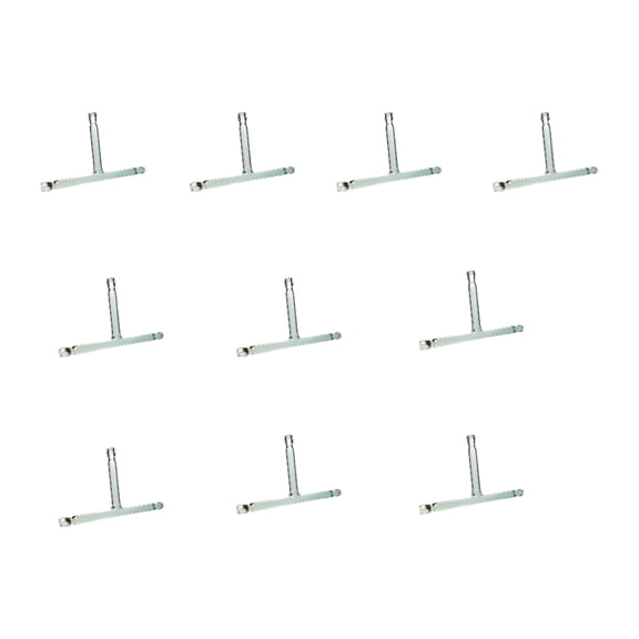 Connecting Tube, Glass, T-Shaped, 6mm, Pack of 10