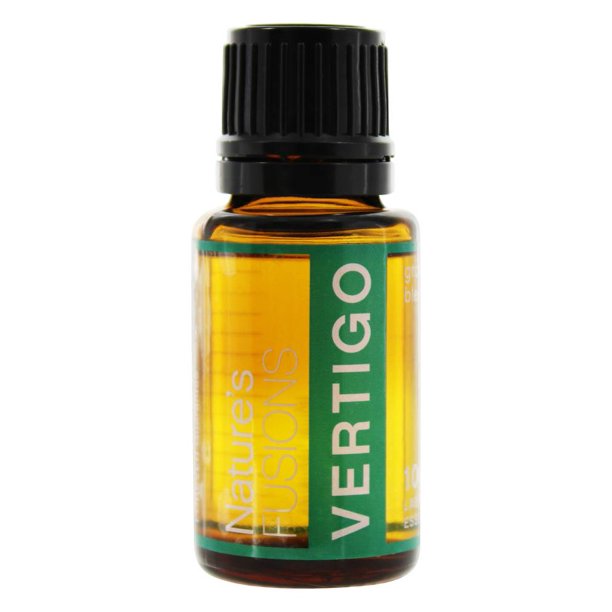 Nature's Fusions 100 Pure Essential Oil Grounding Blend Vertigo 15