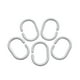 thumbnail image 1 of 24 ganchos de plástico blanco para cortina de ducha, anillas en C, ganchos para cortina de baño, clip deslizante (blanco), 1 of 6