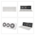 thumbnail image 3 of Ventilateur de Réfrigérateur Rv, Ventilateur de Refroidissement Rv Dissipation de Chaleur 12V Trois Ventilateurs avec Filet de Protection pour Véhicule Récréatif Motorhome Yacht, 3 of 7
