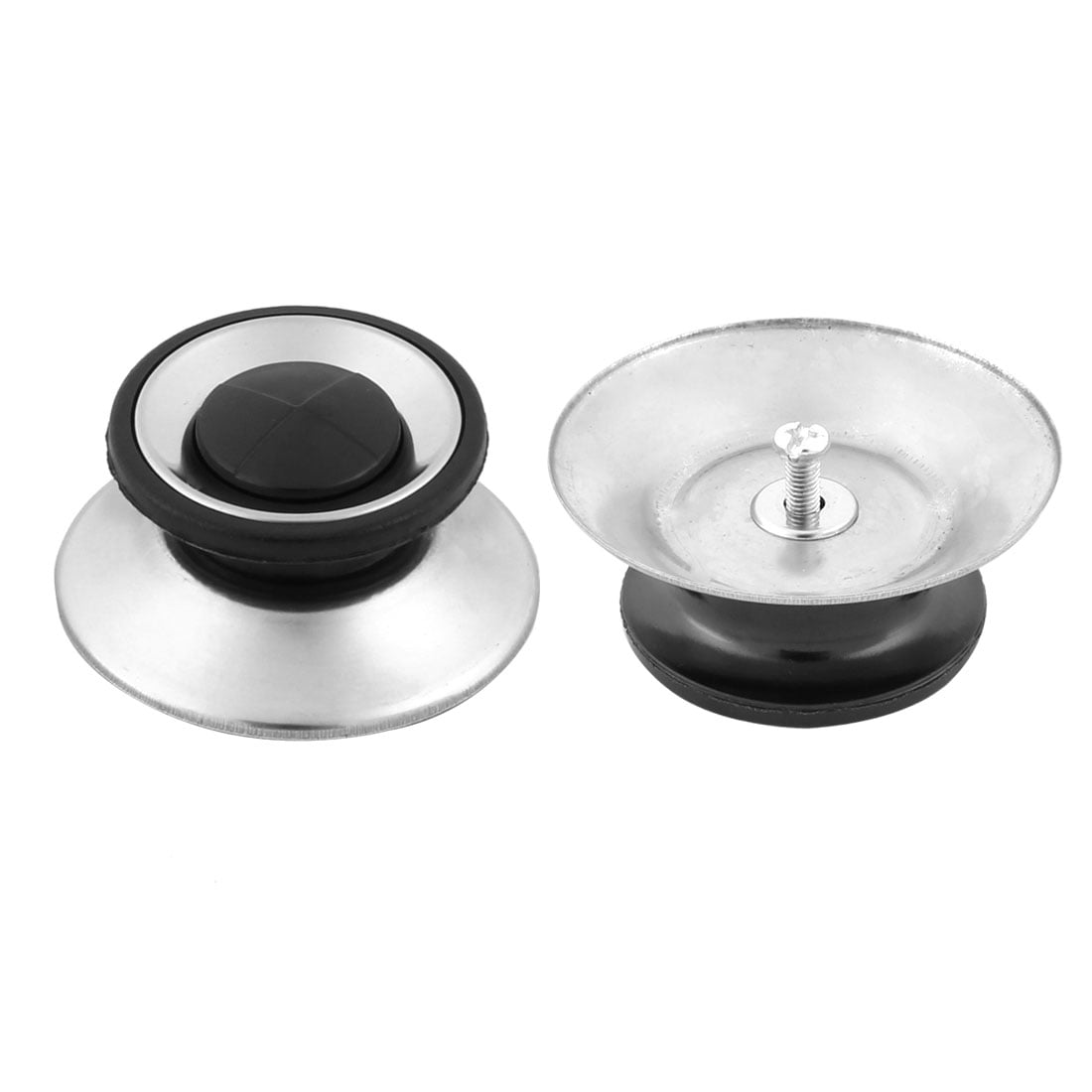 Home Kitchen Cookware Replacement Pot Pan Glass Lid Cover Knob 2pcs