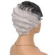 thumbnail image 4 of Pelucas rizadas sintéticas para mujeres negras, accesorio Retro Vintage, resistente al calor, para disfraz, Cosplay, aspecto Natural, Nuna, 4 of 4