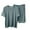 Gray, variant on Kaemgyyd Women's Sleepwear Capri Pajama Sets Short Sleeve Crew Neck Tops & Capri Pants with Pockets Loose Two Piece Pjs Outfit