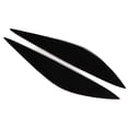 thumbnail image 4 of Front Light Eyebrow, Front Headlight Eyebrow  Glossy Black Trim Soft Plastic  Replacement For  W204 Pre-Facelift 2008-2011, 4 of 8