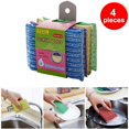 thumbnail image 4 of Matsuzay 1 Juego de esponjas para fregar, surtido de colores, suministros de cocina, esponjas prácticas, resistentes, antiarañazos, amplio, Cocina y Comedor Matsuzay HA032013-00, 4 of 6