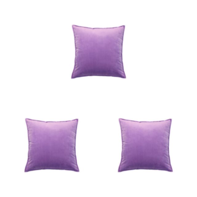 Kearding Funda de cojín de asiento Funda de almohada con cremallera Púrpura Type1 NO1