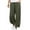 Green, variant on XFLWAM Women's Linen Wide Leg Pants Casual Loose Lightweigt Palazzo Pants High Waisted Work Trousers Pink S