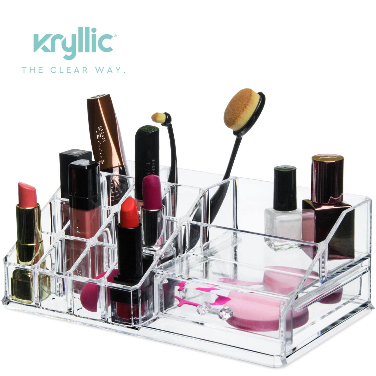 Acrylic Makeup Cosmetic Lipstick Organizer Clear Lip Stick Storage Acrylic Makeup Cosmetic Lipstick Organizer Clear Lip Stick Storage