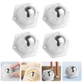 thumbnail image 3 of 4 ruedas giratorias autoadhesivas de 360 grados para muebles del hogar., 3 of 6