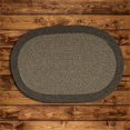 thumbnail image 1 of Colonial Mills Rug HN11R048X072 4 x 6 ft. Hudson Oval Braided Rug  Brown, 1 of 1