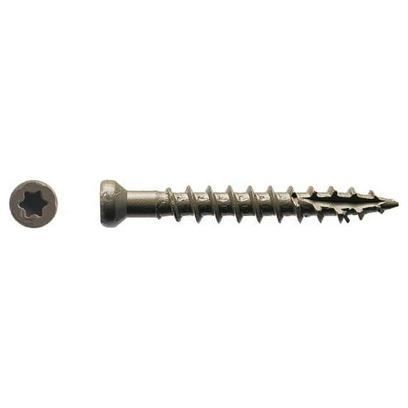 Big Timber 5FS7114 #7 by 1-1/4" T-10 Tiny Finish Head Screws-Exterior (1485/box)
