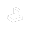 Genuine OE Toyota Trim Board Hook - 66310-30011-C1