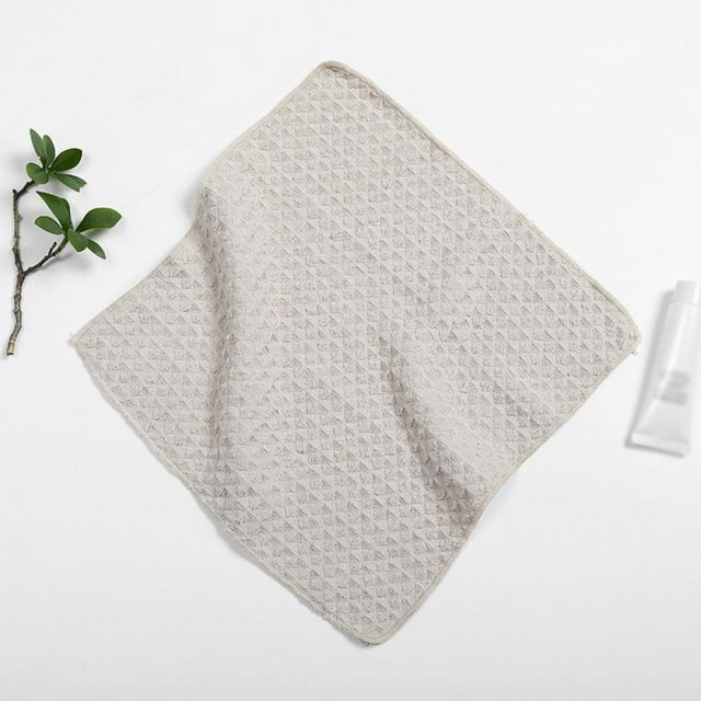 CNKOO 6PCS Waffle Pattern Hand Small Square Towel 12x12 Inch Hand Towel for Bathroom Absorbent Quick-Dry Bathroom Hand Towels Kitchen Towels Baby Washcloths Face Towel