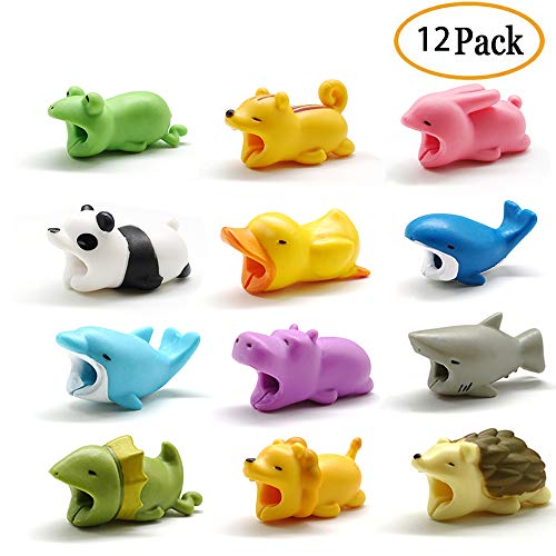 Cable Bites,KARRYSUN 12Pack Cable Protector Cute Animal Cable Bite