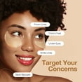 thumbnail image 4 of Naisture Gold Radiance Hydrogel Eye Patch with Collagen, Niacinamide, and Hyaluronic Acid,  30 Pairs (60 ea), 4 of 8