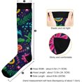 thumbnail image 3 of FREEAMG Spiral Night Starry Compression Socks for Women and Men, 1 Pair, 3 of 7