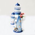 thumbnail image 1 of LED tin lighthouse colorful lights home accessories romantic Mediterranean lighting, 1 of 5