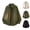 Tops-A414Army Green, variant on Gamivast Mens Button Down Shirts Long Sleeve Solid Cargo Style Work Shirts Loose Fit Pocket Casual Shirts Heavyweight Outdoor Daily Wear Street Top
