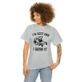 thumbnail image 3 of I'm Sexy and I Mow It Shirt - Funny Lawn Mowing Gift for Dad - ID: 533, 3 of 7