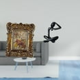 thumbnail image 2 of Marco de fotos retro ornamentado, marco de fotos vintage para mesa, marco decorativo de mesa, escultura abstracta de pensador hecha de resina y PP, id, 2 of 8