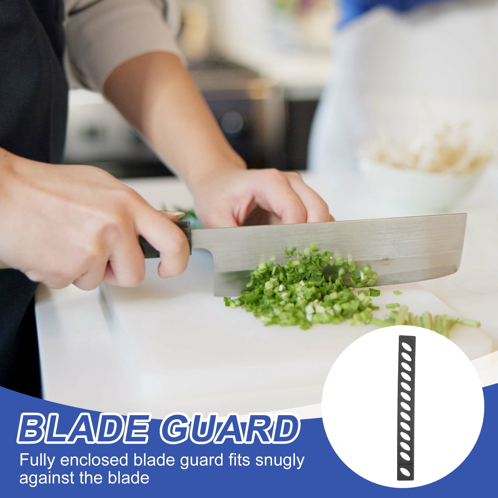 100Pcs Blade Edge Guard 7.87"x0.94"x0.16" Knife Guards Blade Edge Protector