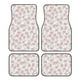thumbnail image 1 of Fotbe Floral Juego de 4 Tapetes para Auto con Estampado – Alfombrillas de Goma Reforzada, Diseño Antideslizante, Protección para Todo el Año – Vehículos, Autos, Camionetas y SUVs, 1 of 7