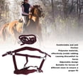 thumbnail image 4 of Ensemble de Licou Cheval, Laisse de Licou Cheval Réglable avec Laisse de 2m pour Entraînement, 4 of 7