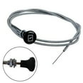 thumbnail image 1 of Easy Installation Choke Cable 63" Inner 60" Conduit Choke Push Pull Control, 1 of 6
