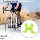 thumbnail image 2 of Calcetines de ciclismo Unique Bargains de secado rápido, antideslizantes, absorbentes de sudor, desodorantes, anti-fricción, amarillos tamaño M, 2 of 7