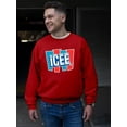 thumbnail image 2 of Frosty ICEE Refresh Retro Graphic Men's Sweatshirt, 2 of 4
