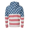 thumbnail image 2 of J. America Triblend Fleece Hooded Sweatshirt, 2 of 2