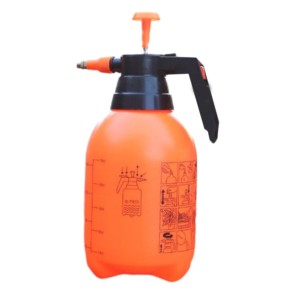 2L Garden Pressure Sprayer Portable Hand Pump Chemical Spray Water Bottle