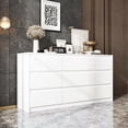 thumbnail image 2 of MONSLIPA Commode à 9 Tiroirs, Commode Blanche Idéale pour la Chambre, 2 of 7